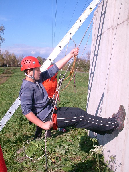 Slaňování - 18. 10. 2008