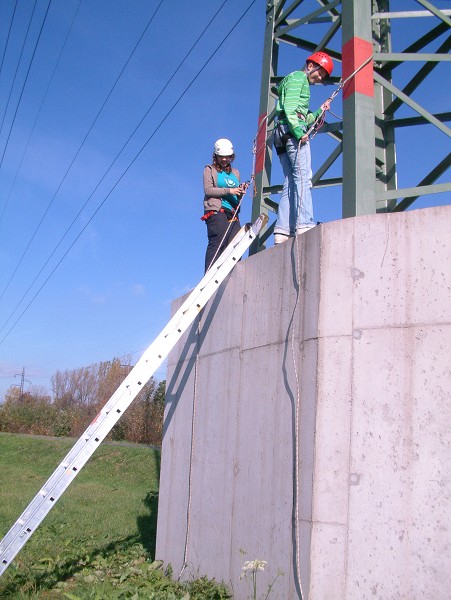 Slaňování - 18. 10. 2008