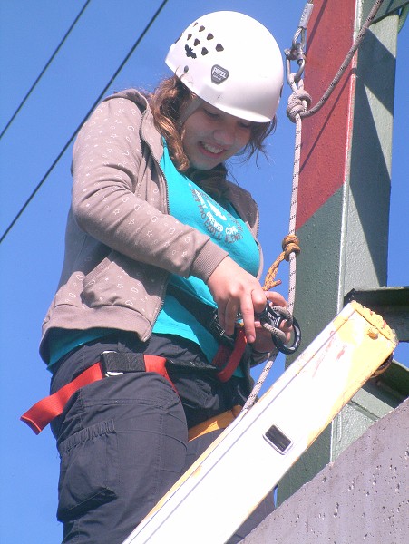 Slaňování - 18. 10. 2008