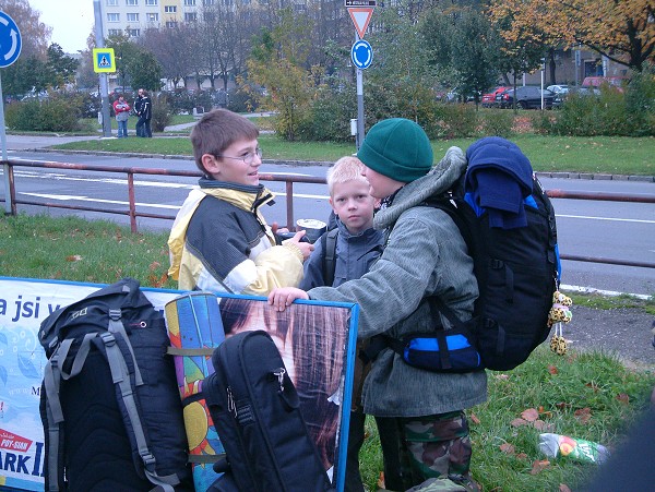 Telč - podzimní tábor - 25.-29.10.2008