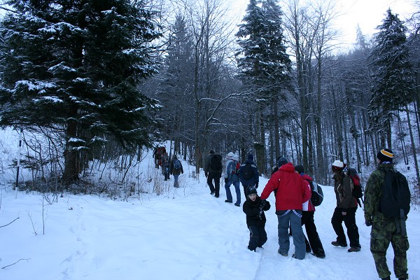 Výšlap s rodiči - 29. 12. 2008