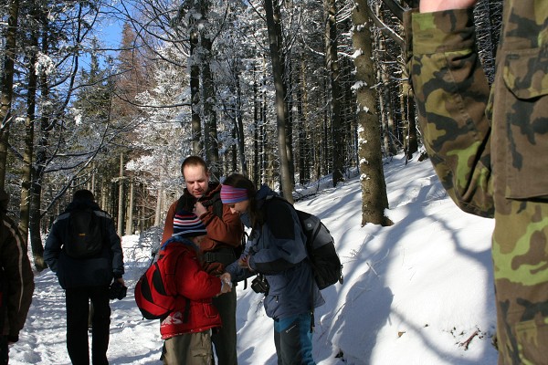 Výšlap s rodiči - 29. 12. 2008