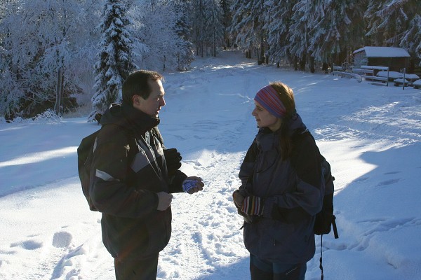 Výšlap s rodiči - 29. 12. 2008