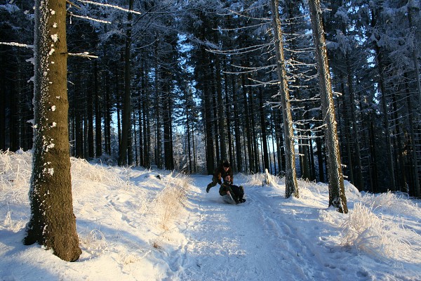 Výšlap s rodiči - 29. 12. 2008