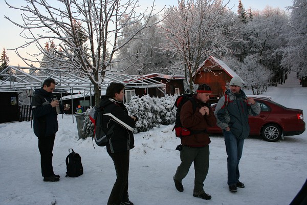 Výšlap s rodiči - 29. 12. 2008