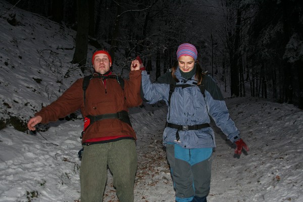 Výšlap s rodiči - 29. 12. 2008