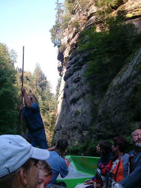 Puťák české Švýcarsko - 20.-25. 8. 2009