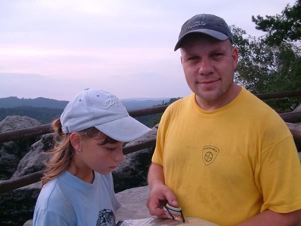 Puťák české Švýcarsko - 20.-25. 8. 2009