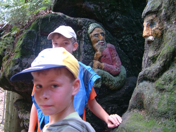 Puťák české Švýcarsko - 20.-25. 8. 2009