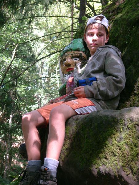 Puťák české Švýcarsko - 20.-25. 8. 2009