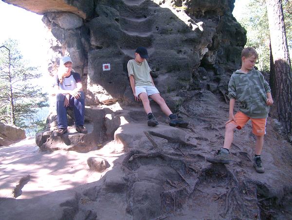 Puťák české Švýcarsko - 20.-25. 8. 2009