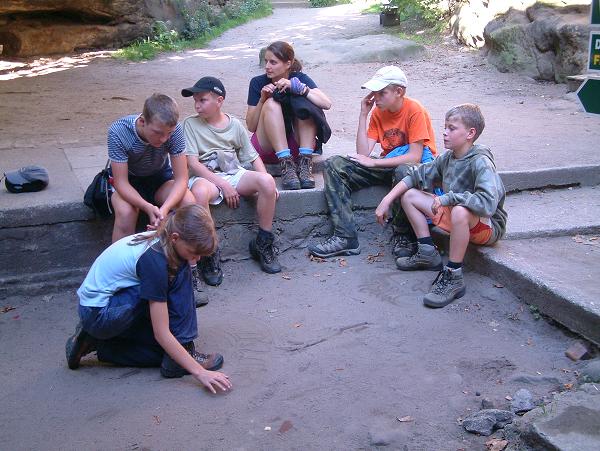 Puťák české Švýcarsko - 20.-25. 8. 2009
