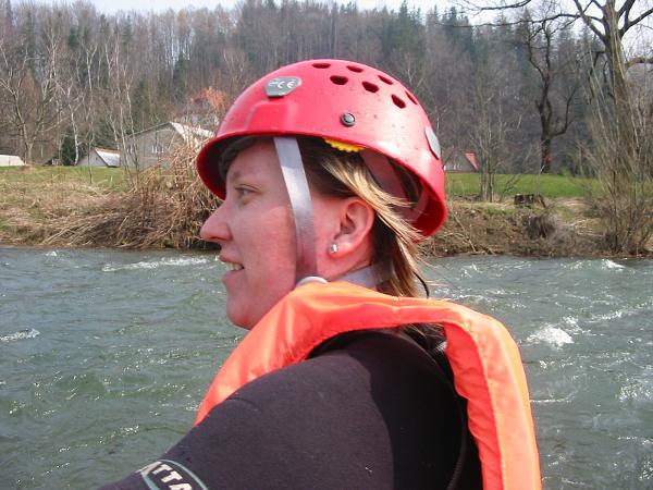 Sjíždění Ostravice - 5.4.2009