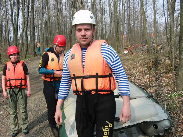 Sjíždění Ostravice - 5.4.2009