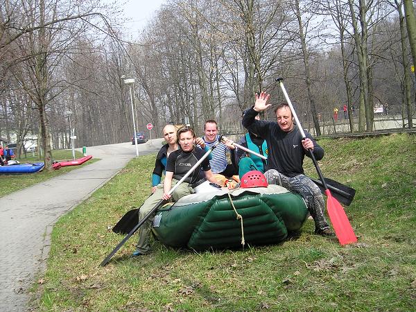 Sjíždění Ostravice - 5.4.2009