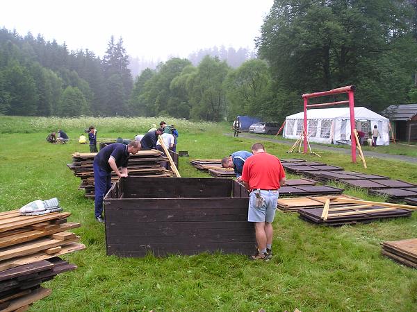 Stavění LT 2009 - 26.-28. 6. 2009