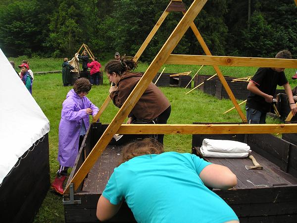 Stavění LT 2009 - 26.-28. 6. 2009