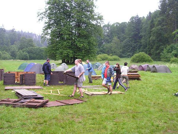 Stavění LT 2009 - 26.-28. 6. 2009