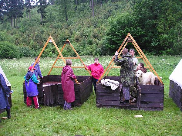 Stavění LT 2009 - 26.-28. 6. 2009