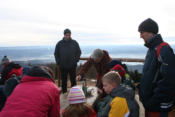 Výšlap s rodiči - 27. 12. 2009
