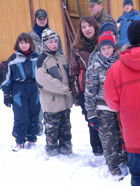 Zimní sraz oddílů - 10. 1. 2009