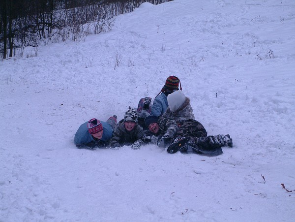 Zimní sraz oddílů - 10. 1. 2009