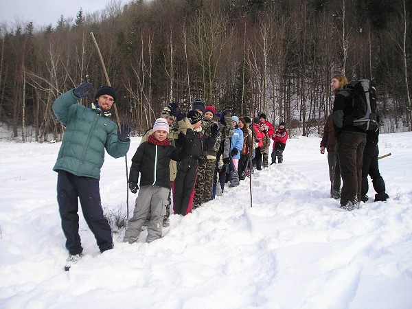 Zimní sraz oddílů - 10. 1. 2009
