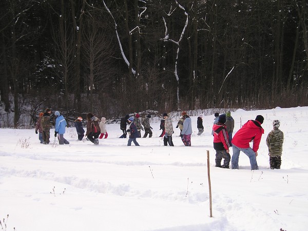 Zimní sraz oddílů - 10. 1. 2009