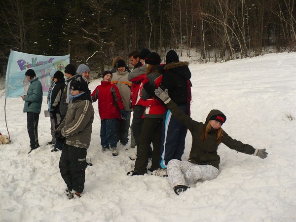 Zimní sraz oddílů - 10. 1. 2009