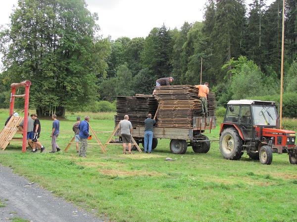 Bourání LT - 27.-29.8.2010