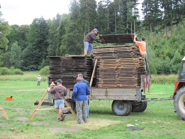 Bourání LT - 27.-29.8.2010