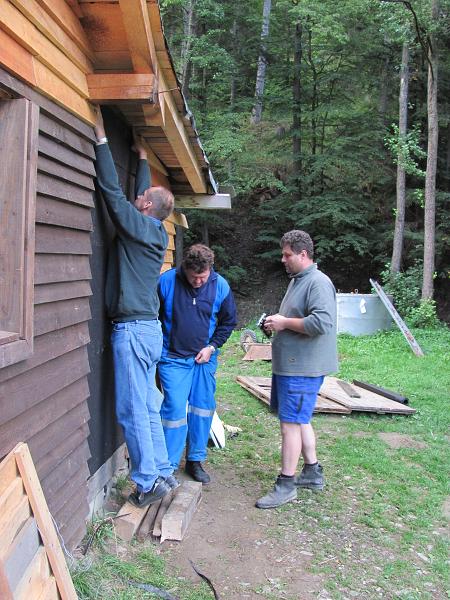 Bourání LT - 27.-29.8.2010