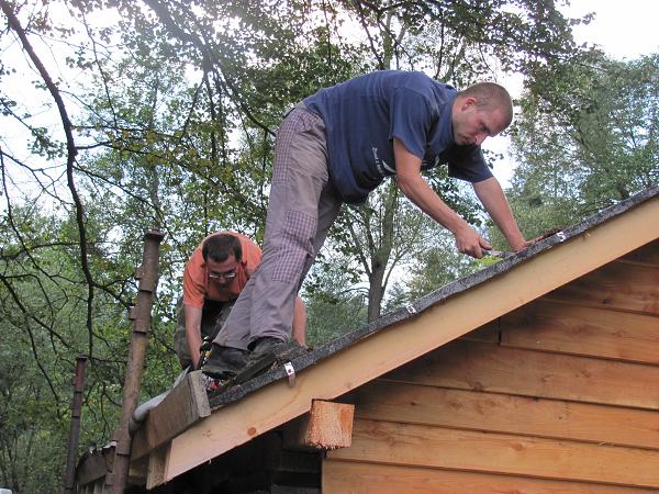 Bourání LT - 27.-29.8.2010