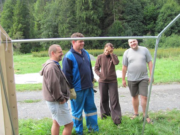 Bourání LT - 27.-29.8.2010