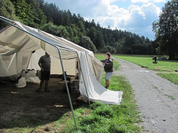 Bourání LT - 27.-29.8.2010