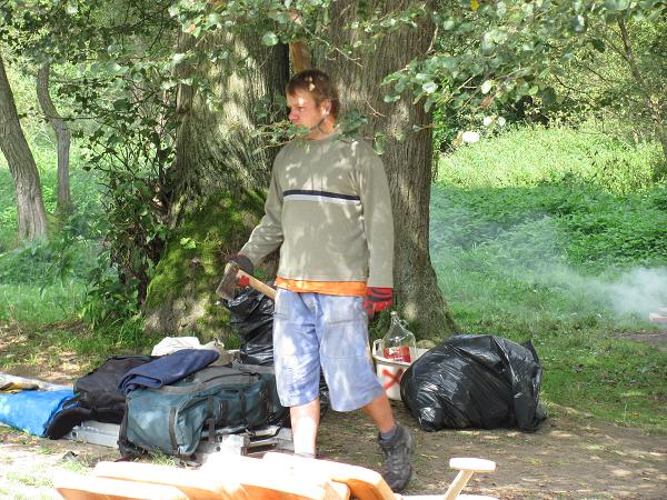 Bourání LT - 27.-29.8.2010