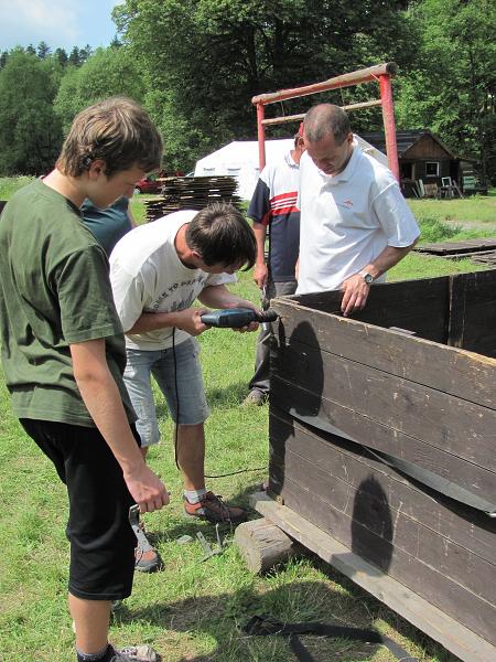 Stavění LT - 25.-27. 6. 2010