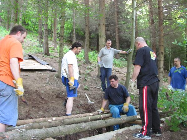 Stavění LT - 25.-27. 6. 2010