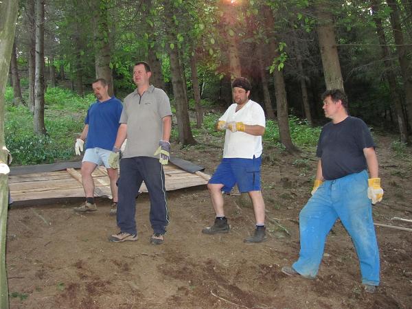 Stavění LT - 25.-27. 6. 2010