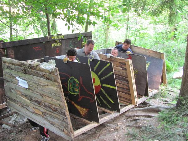 Stavění LT - 25.-27. 6. 2010