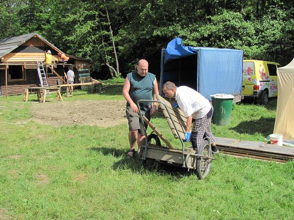 Stavění LT - 25.-27. 6. 2010