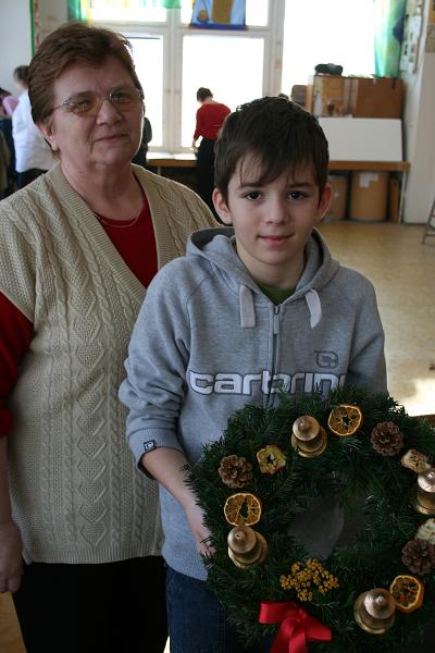 Výroba věnců - 5. 12. 2010