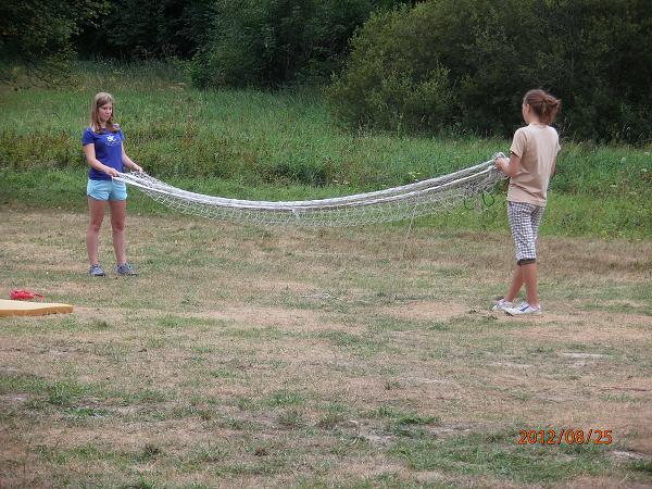 Bourání tábora - 25.-26.8.2012