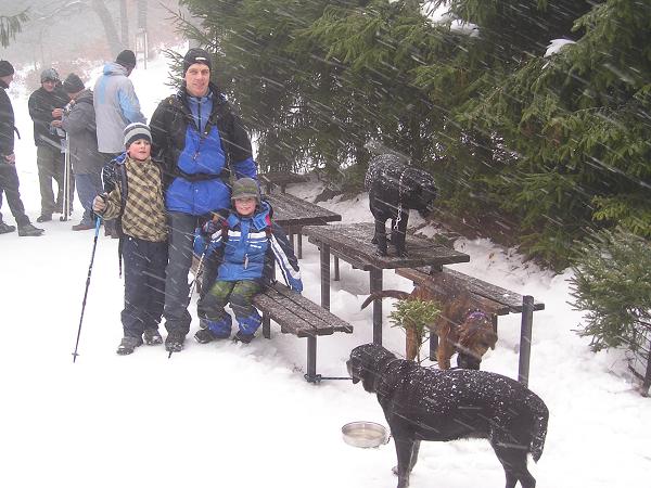 Výšlap na Gírovou - 27. 12. 2012