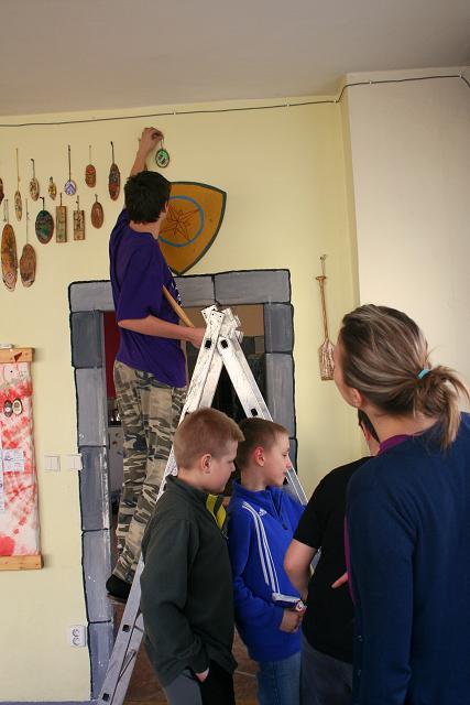 Brigáda v klubovně - 13. 4. 2013