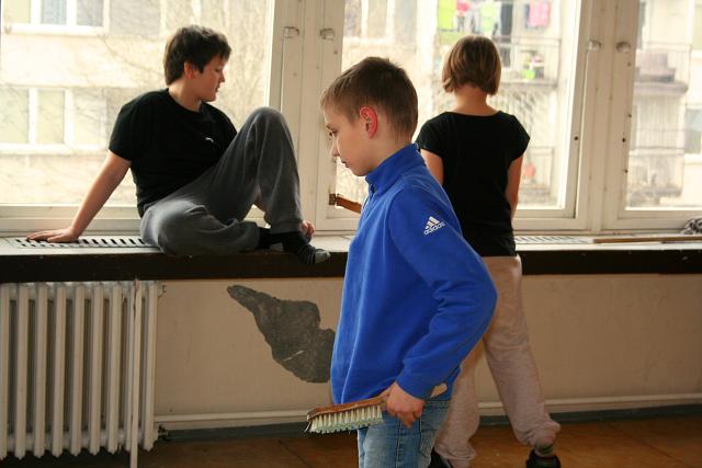 Brigáda v klubovně - 13. 4. 2013