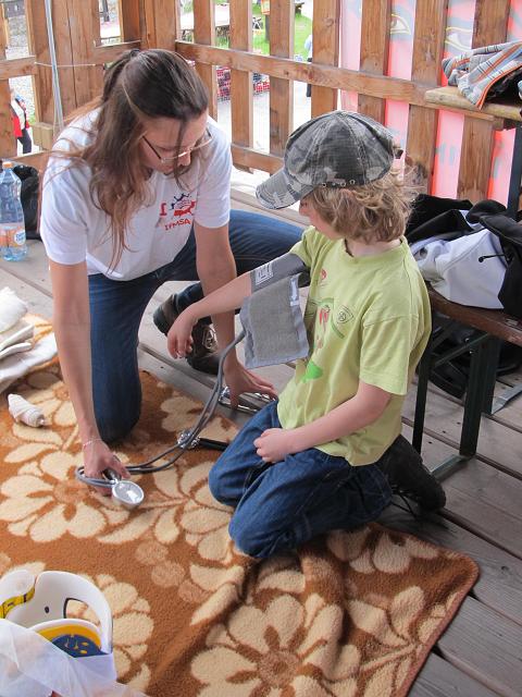 Hrad žije první pomocí - 2.6.2013