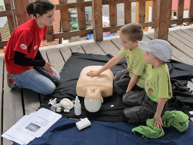 Hrad žije první pomocí - 2.6.2013