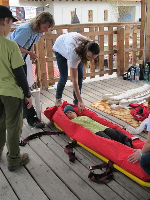 Hrad žije první pomocí - 2.6.2013