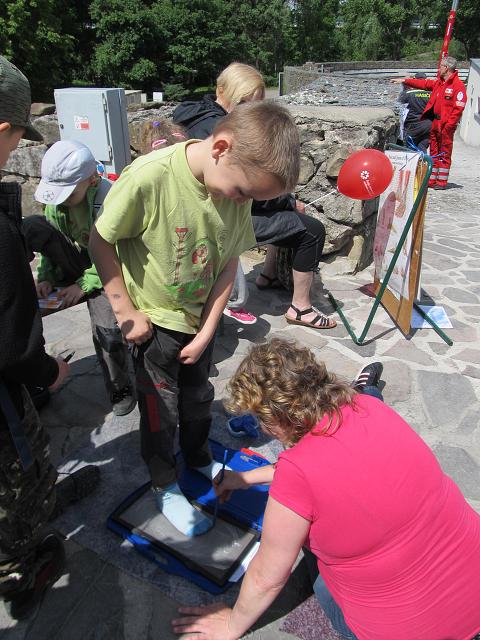 Hrad žije první pomocí - 2.6.2013